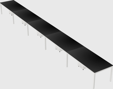 Rectangular desk