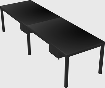 Rectangular desk