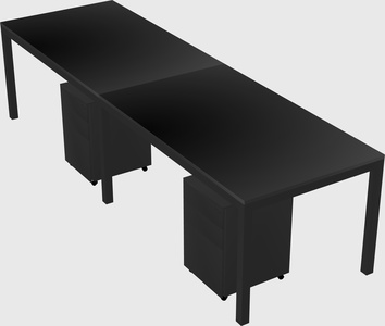 Rectangular desk