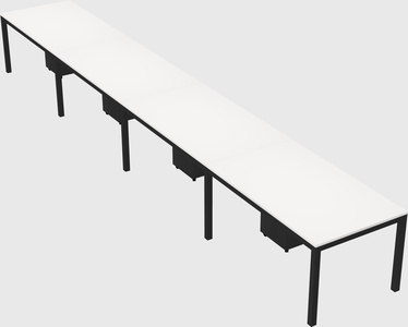 Rectangular desk