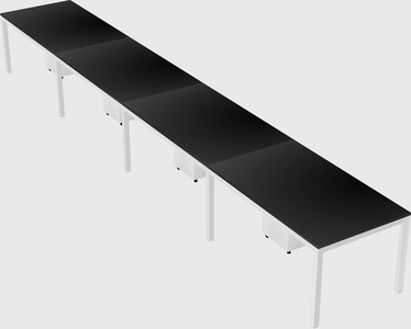 Rectangular desk