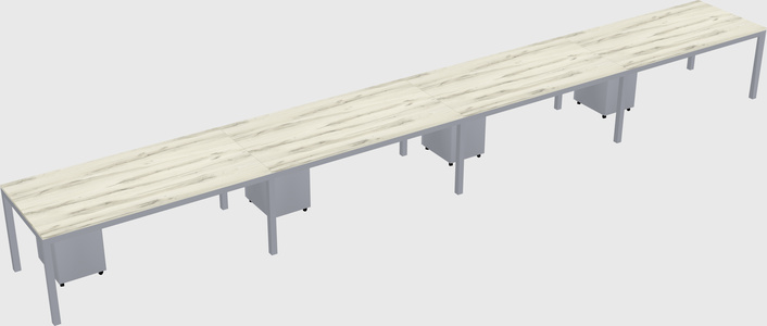 Rectangular desk