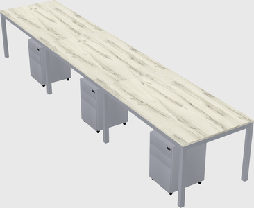 Rectangular desk