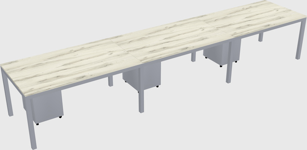 Rectangular desk