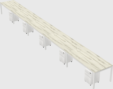 Rectangular desk