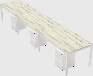 Rectangular desk