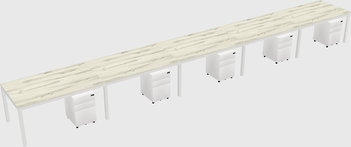 Rectangular desk