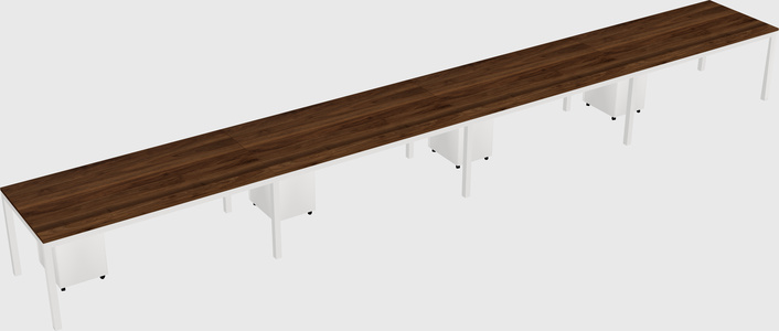 Rectangular desk