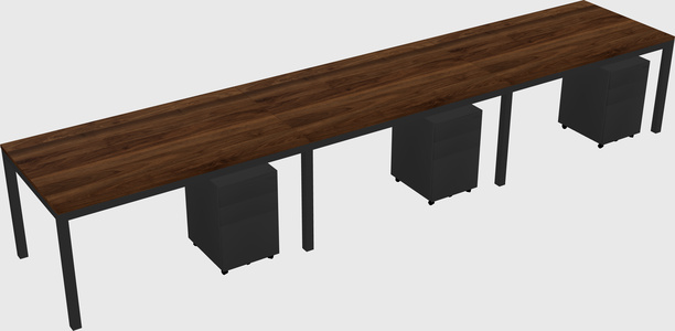 Rectangular desk