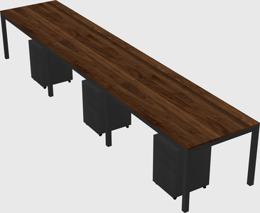 Rectangular desk