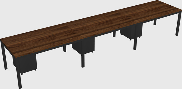 Rectangular desk