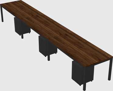 Rectangular desk