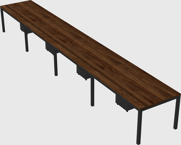 Rectangular desk