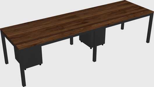 Rectangular desk