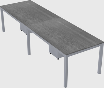 Rectangular desk