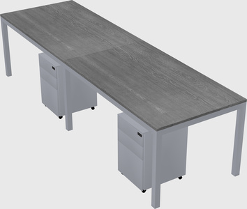 Rectangular desk