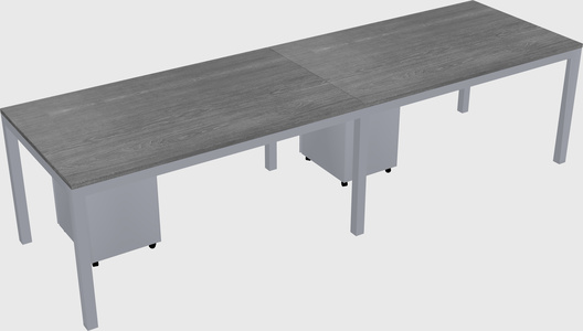 Rectangular desk