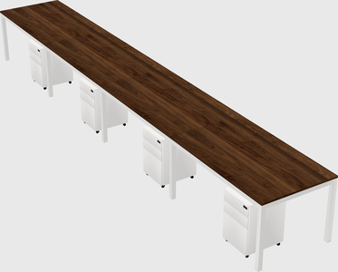 Rectangular desk