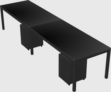 Rectangular desk