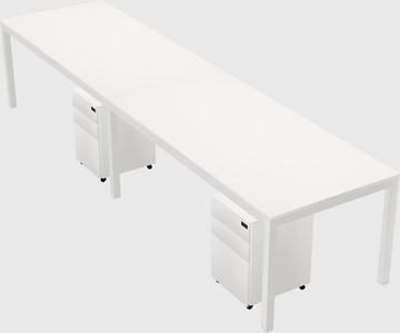 Rectangular desk
