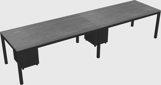 Rectangular desk