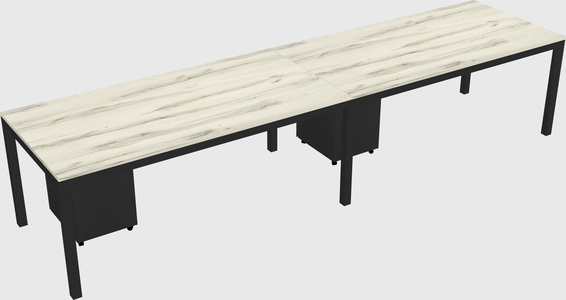 Rectangular desk