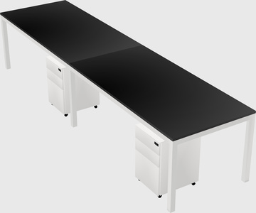 Rectangular desk