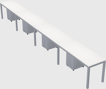 Rectangular desk