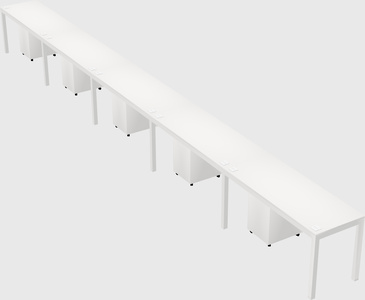 Rectangular desk