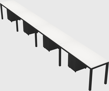 Rectangular desk
