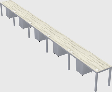 Rectangular desk