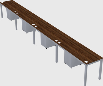 Rectangular desk