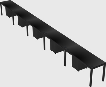 Rectangular desk
