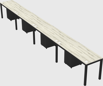 Rectangular desk