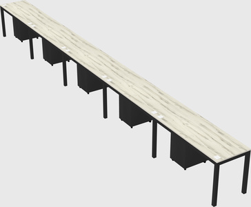 Rectangular desk