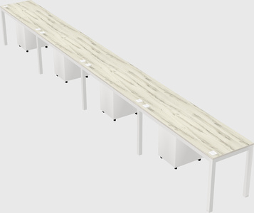 Rectangular desk