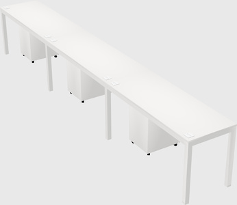 Rectangular desk