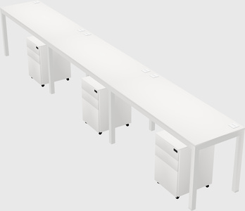 Rectangular desk