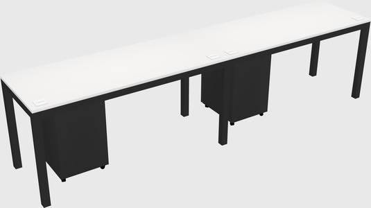 Rectangular desk