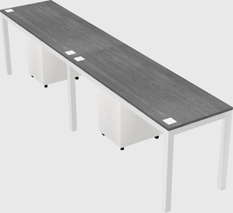 Rectangular desk