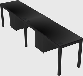 Rectangular desk
