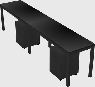 Rectangular desk