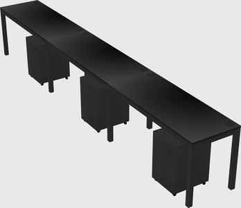 Rectangular desk