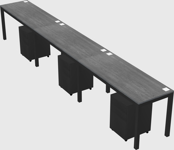 Rectangular desk
