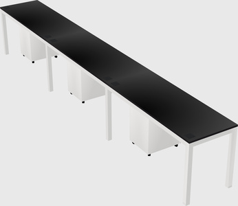 Rectangular desk