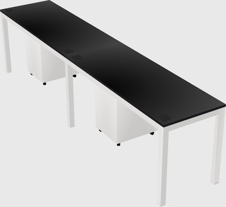 Rectangular desk