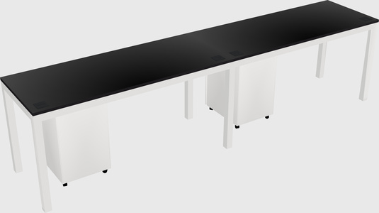 Rectangular desk