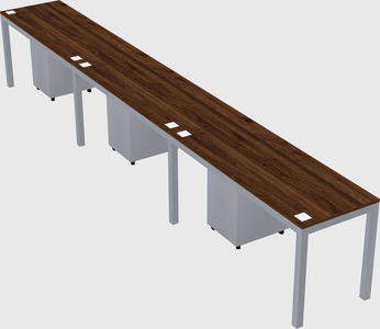 Rectangular desk