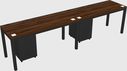 Rectangular desk