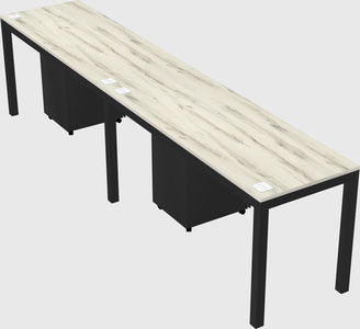 Rectangular desk
